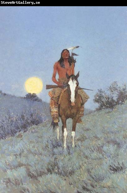 Frederic Remington The Outlier (mk43)